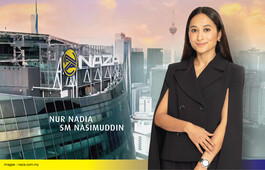 Nur Nadia is youngest sibling on board of NAZA Group